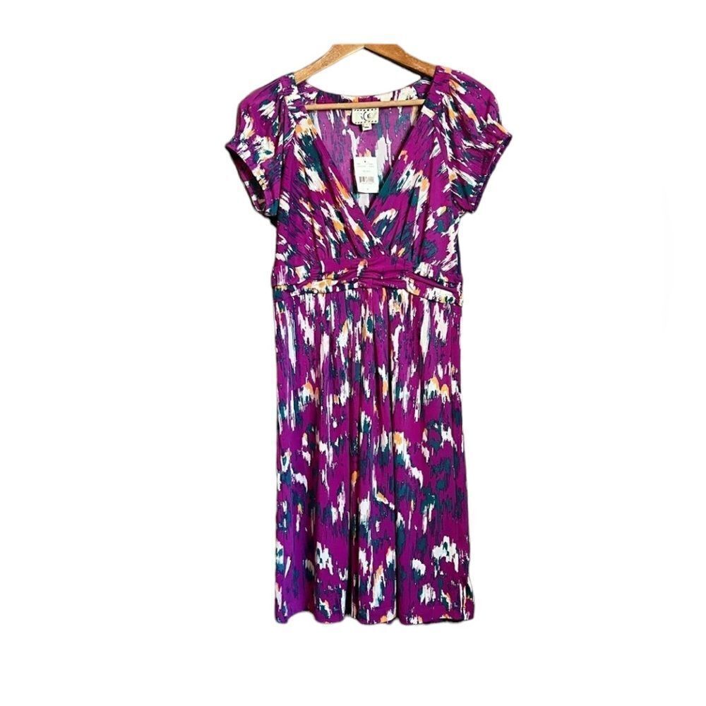‎NWT! ICE short sleeve patterned dress